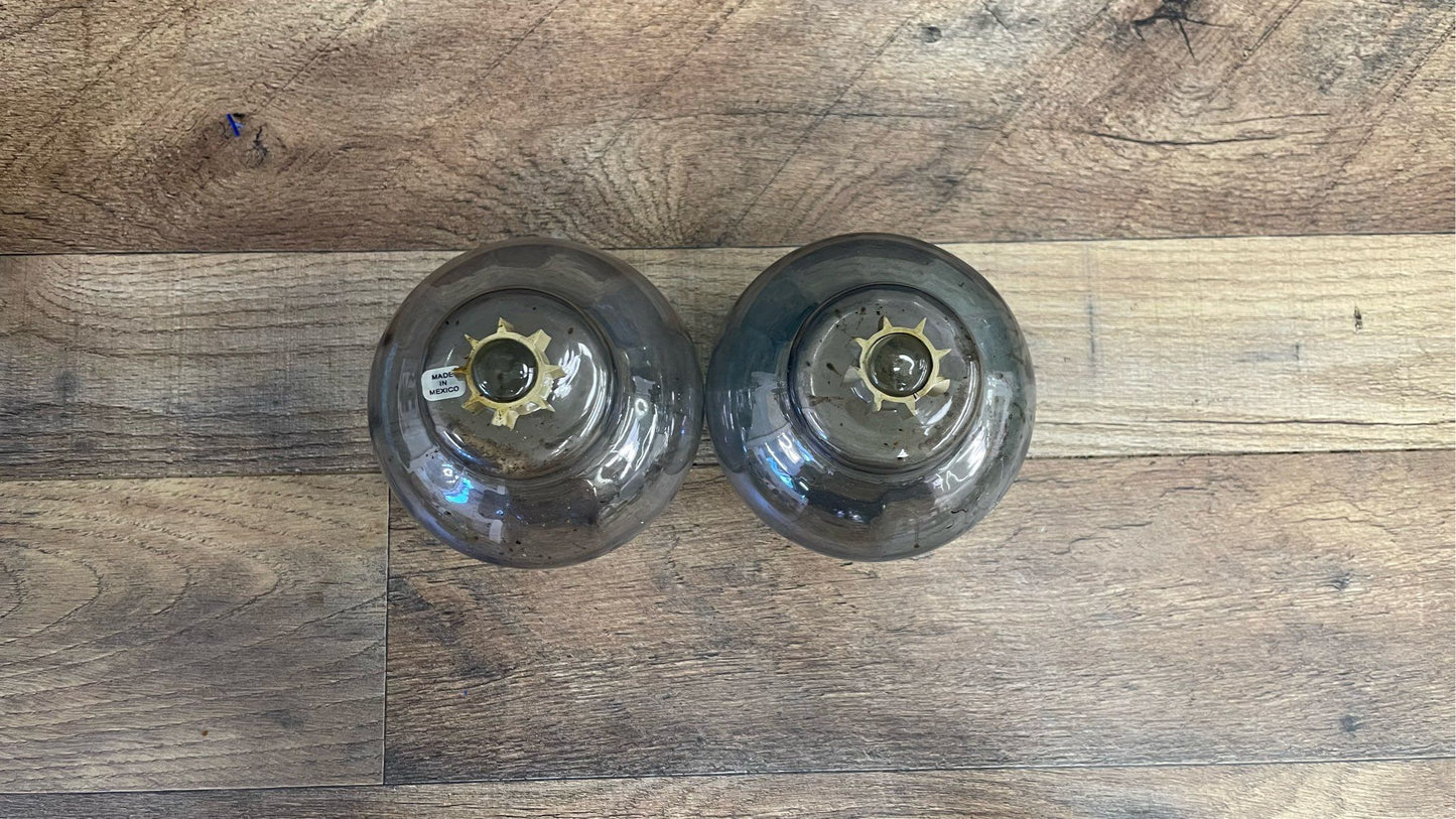 Set of 2 Vintage Style Home Interiors Peg Votive Cups