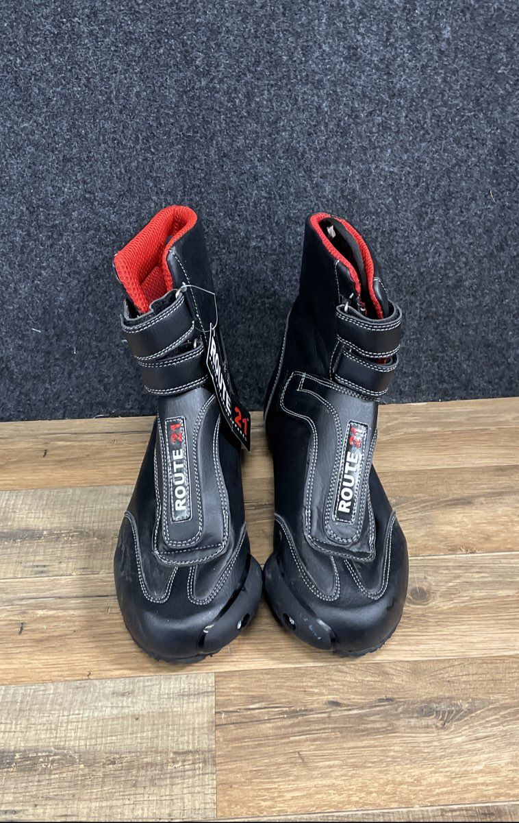 Route 21 Racing & Touring Apparel Black Drag Racing Boots NWT Size 44 EU