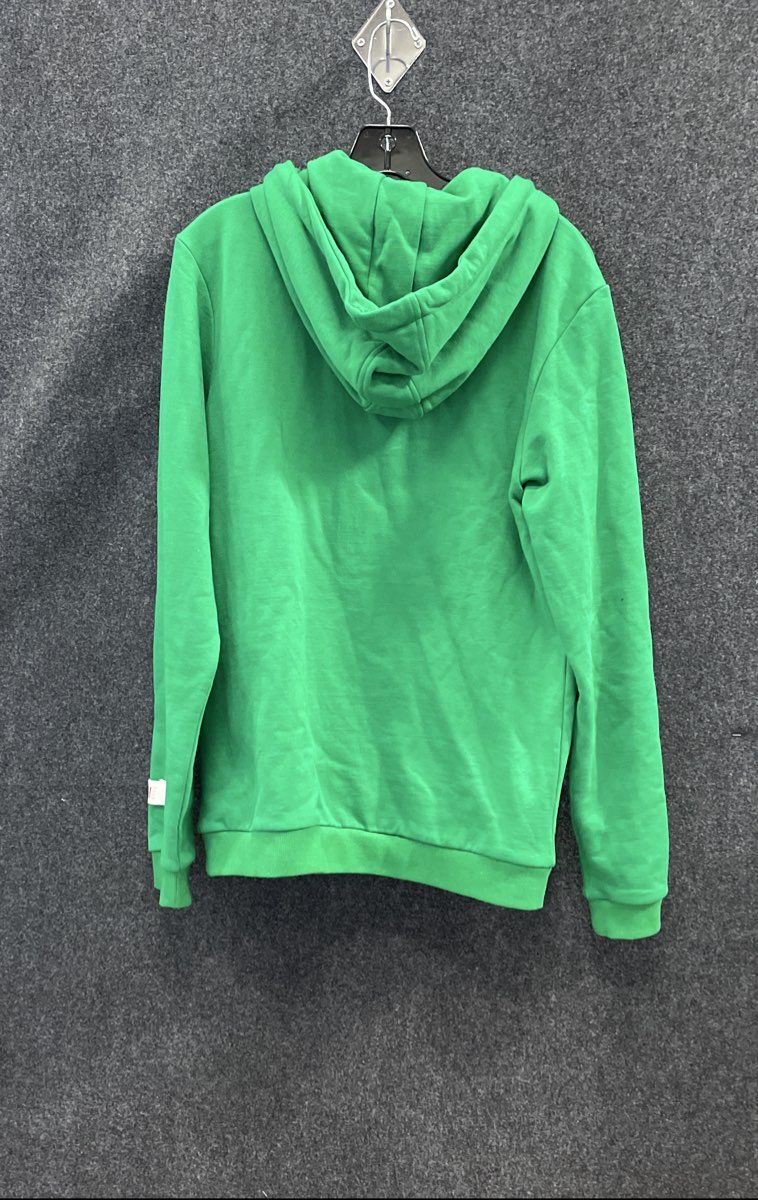 Fifth Loop Women's Green Bitter-Sweet Bear Skeleton Graphic Hoodie NWT Size M