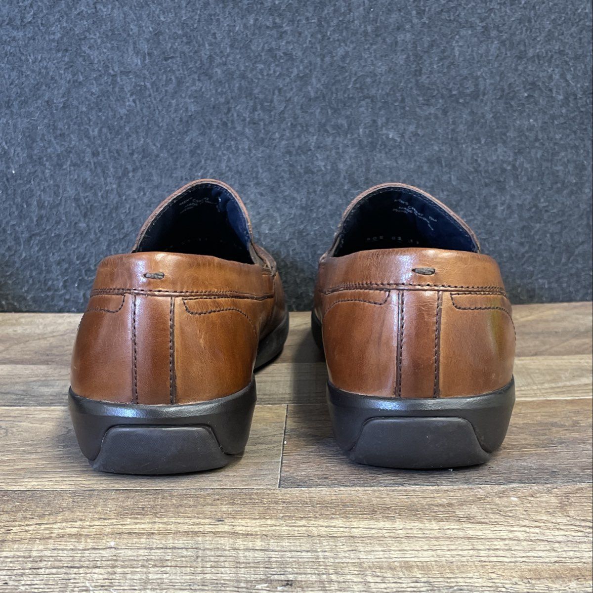 Cole Haan Grand.OS British Tan Leather Slip-On Loafers Men's Size 11