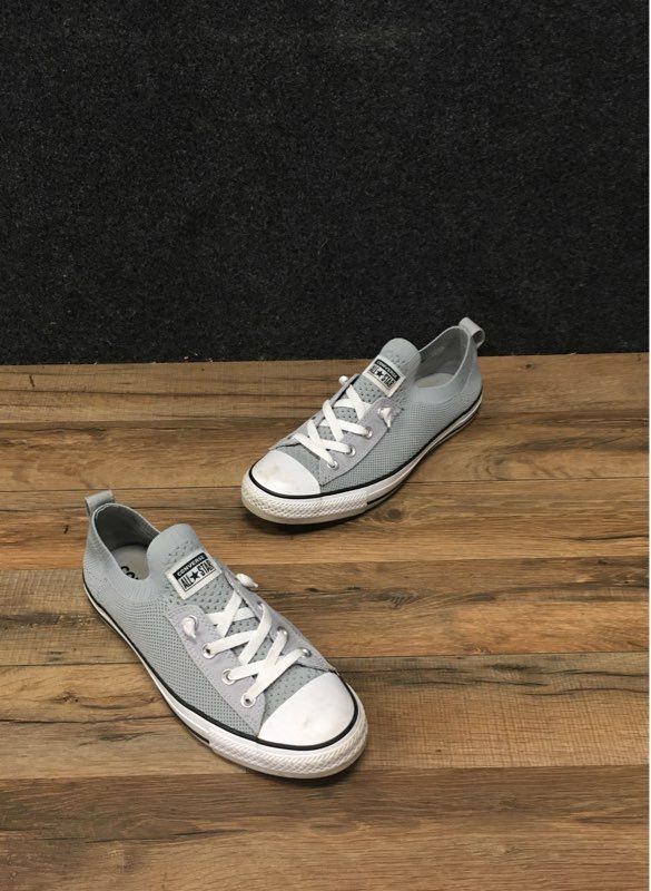 Converse Chuck Taylor All Star Shoreline Knit Grey Low Top Slip On Size 9.5