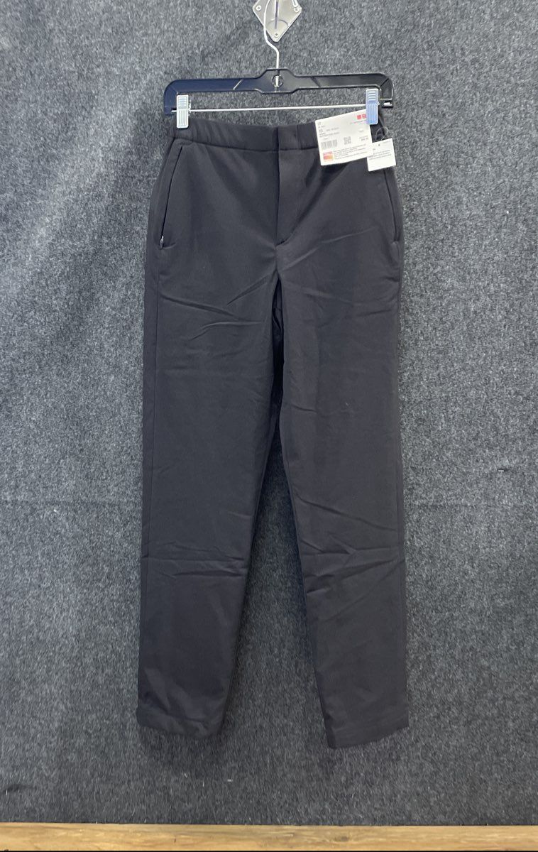 Uniqlo Women's Black Heattech Easy Pants Thermal Insulated NWT Sz XS
