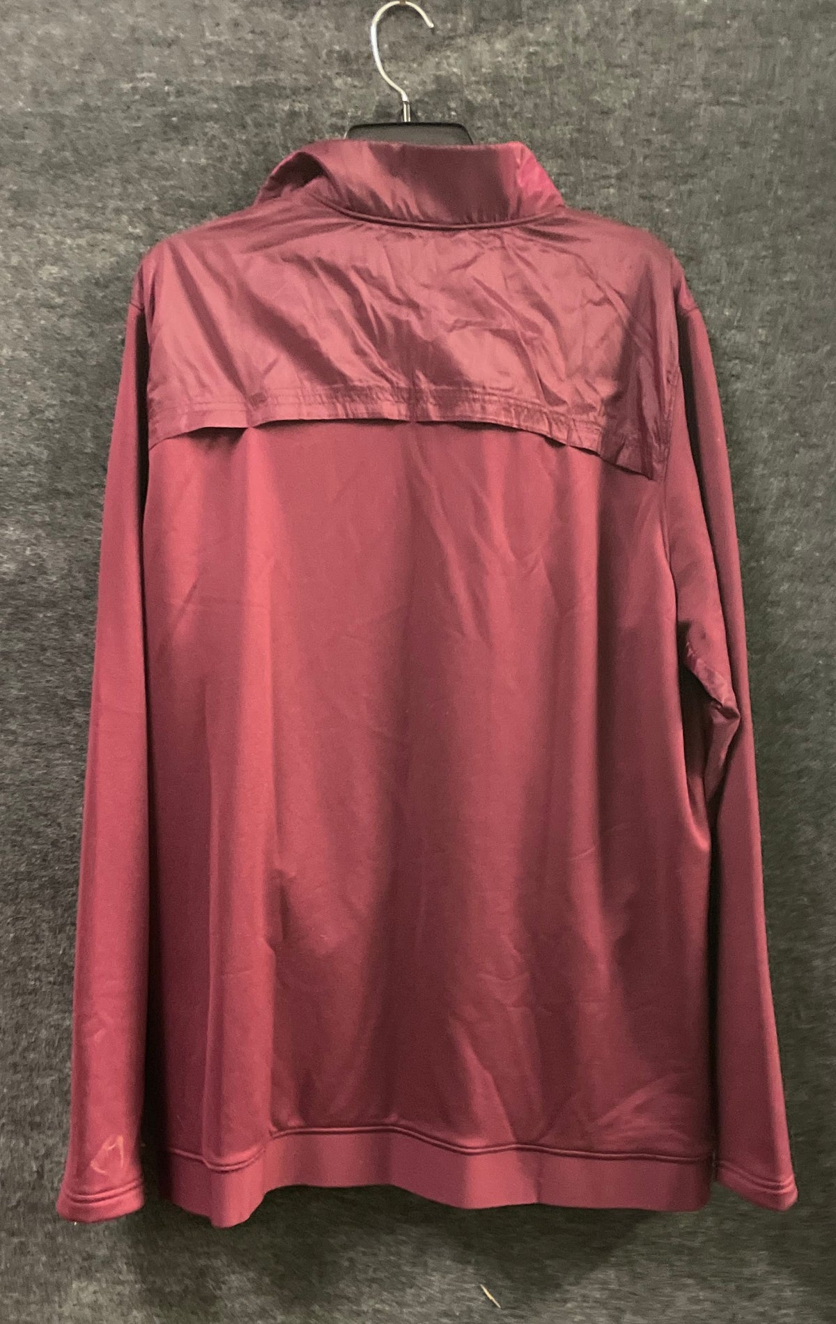 Under Armour Men's Burgundy Full Zip Performance Track Jacket NWT Size XL