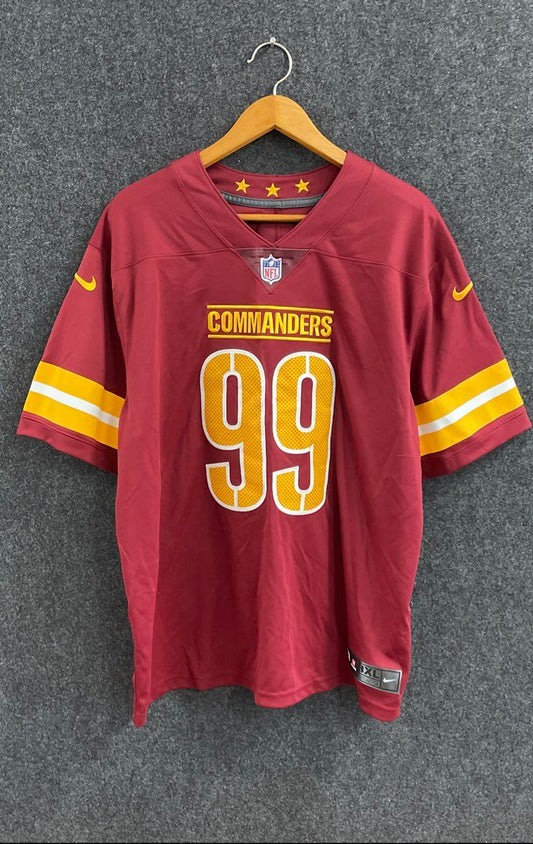 Nike Men's Washington Commanders Chase Young #99 Burgundy Jersey Dri-FIT Sz 3XL