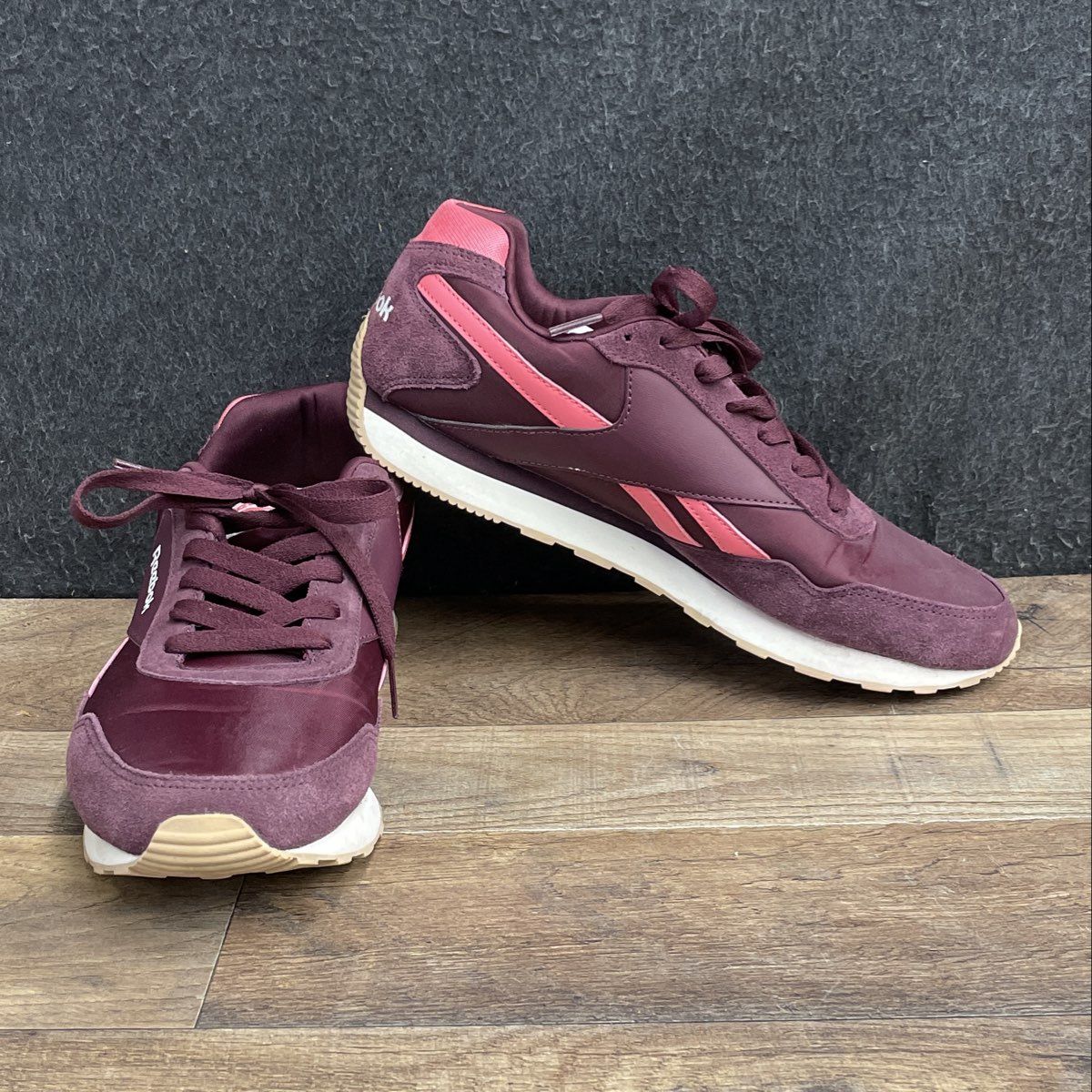 Reebok Royal Classic Jogger Burgundy Pink Women's Sneakers Size 10