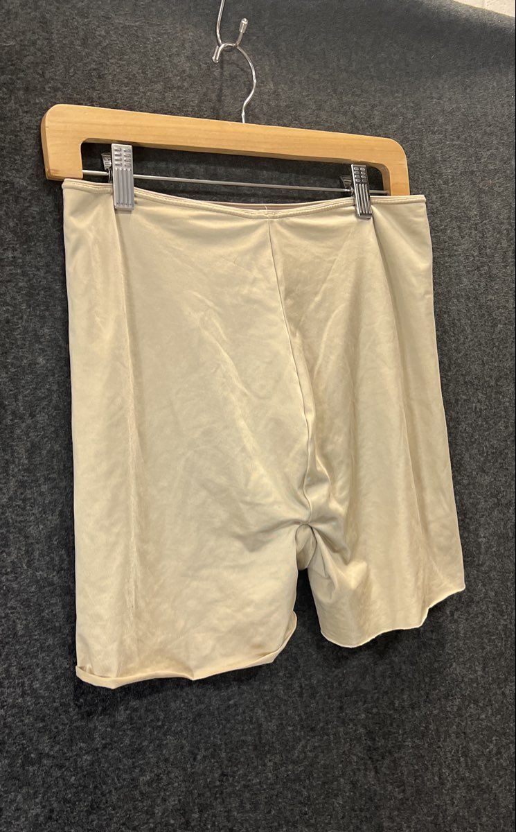 Spanx Women's Tummy Control Shapewear Mid-Thigh Shorts Beige Nude Sz XL