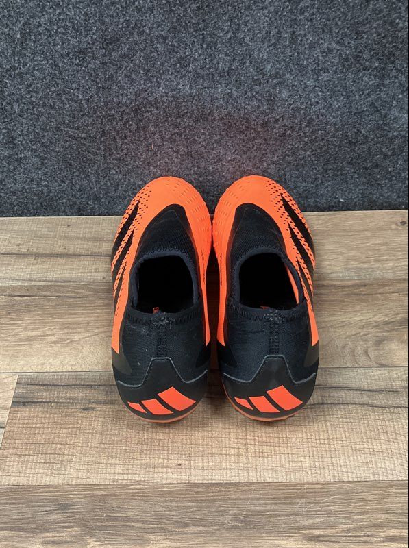 Adidas Predator Accuracy.3 Laceless FG Soccer Cleats Solar Orange Size 7.5
