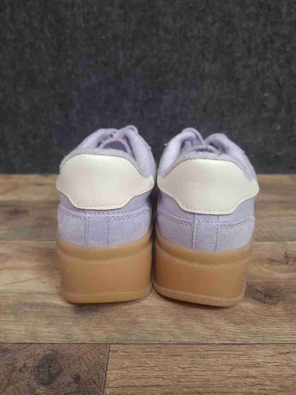 Madden Girl Mightty Lavender Gum Platform Lifestyle Sneakers Women's Size 6.5