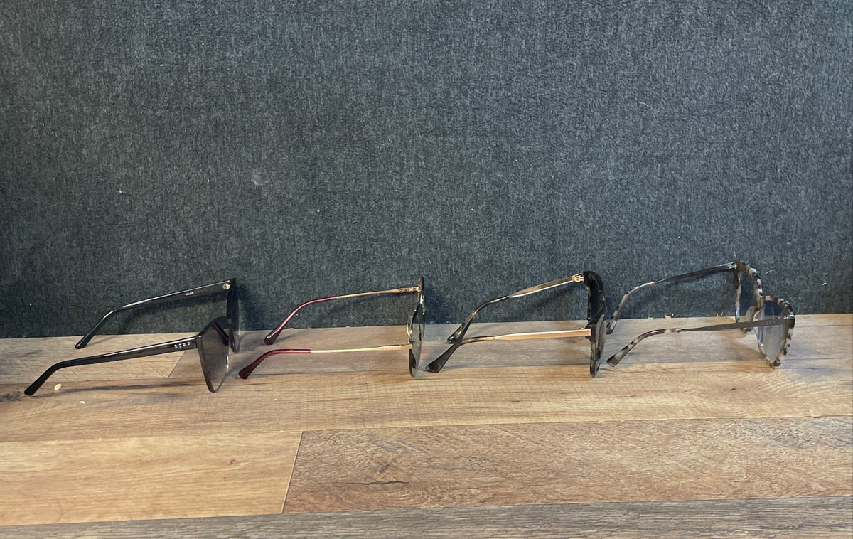 DIFF Women's Sunglasses Lot of 4 Becky Bella Cruz Goldie Tortoise Aviator