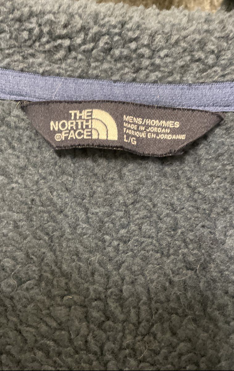 The North Face Men's Gordon Lyons Full Zip Hooded Fleece Jacket Blue Gray Sz L