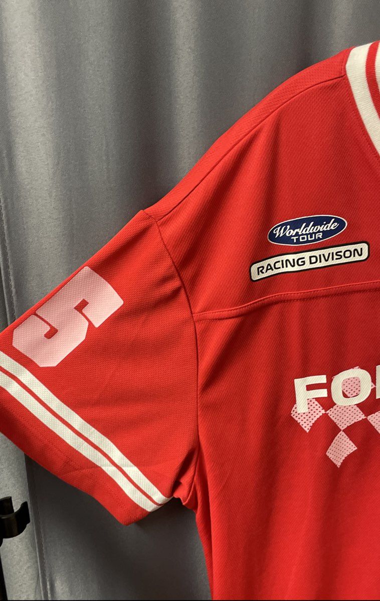 Formula 1 Men's Red Racing Division Grand Prix Graphic Jersey NWT Sz XXL