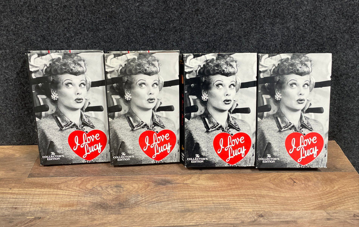 I Love Lucy Collector's Edition 4 VHS Tapes Lot Columbia House Video