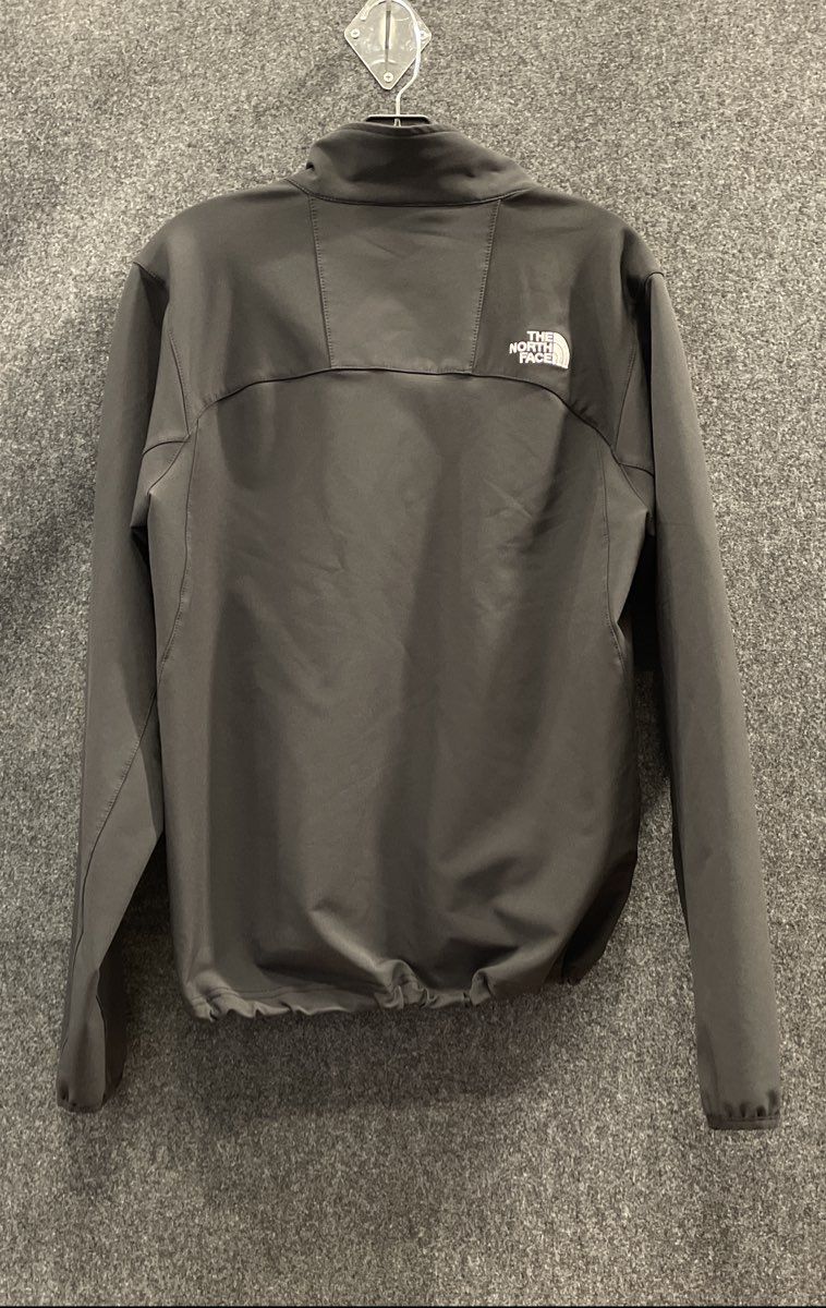 The North Face Men's Black Apex Bionic Softshell Jacket Full Zip Sz S