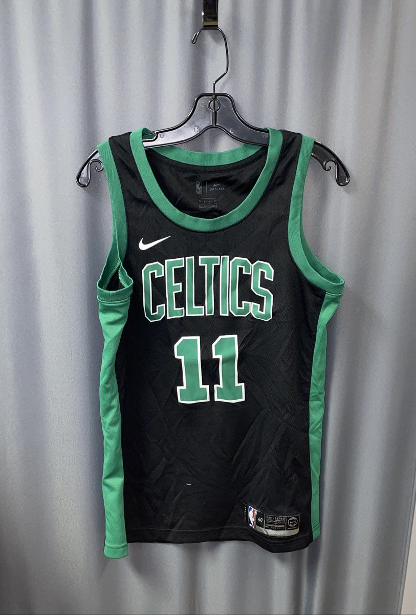 Nike NBA Boston Celtics Kyrie Irving #11 Swingman Jersey Black Men's Sz S 40