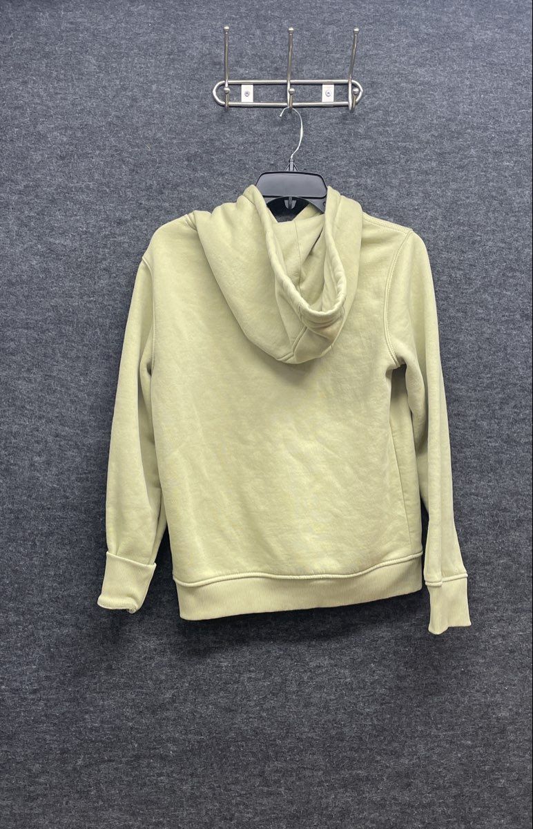 Carhartt Relaxed Fit Graphic Logo Hoodie Sage Green Sleeve Logo Sz S