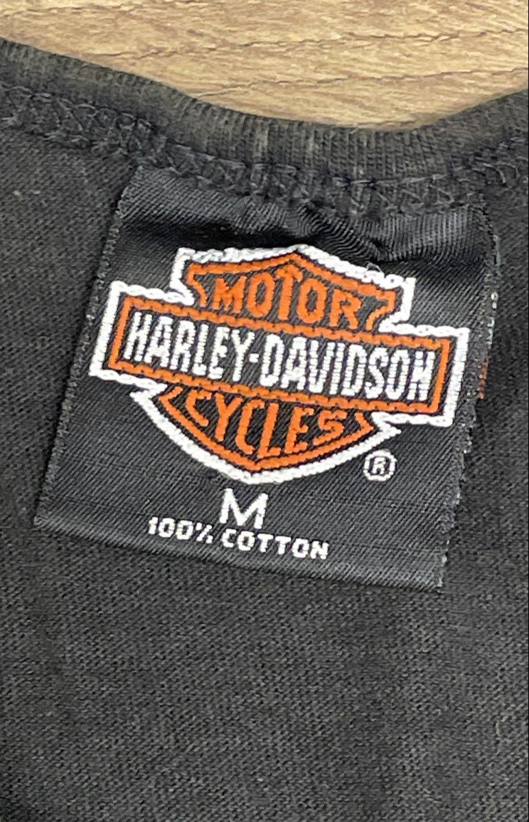 Vintage 1998 Harley-Davidson Greenville SC Tank Top Single Stitch Sz M