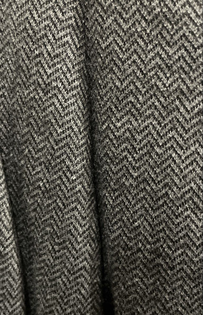 New Directions Women's Grey Herringbone Knit Sleeveless Fit & Flare Dress Sz 16W