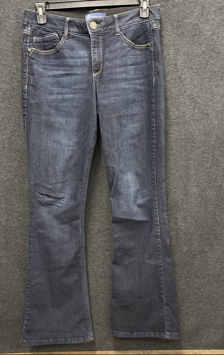 Democracy Women's "Ab"solution Dark Wash Stretch Bootcut Jeans Size 12