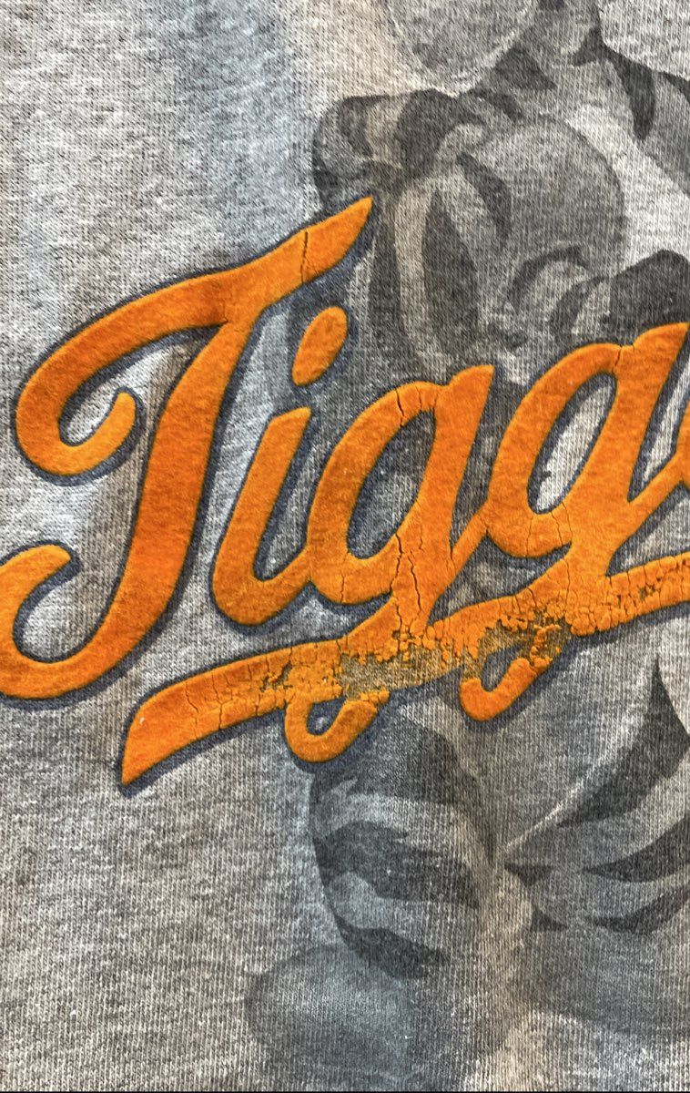 Disney Store Men's Tigger Graphic T-Shirt Gray Heather Vintage Y2K Sz 2XL