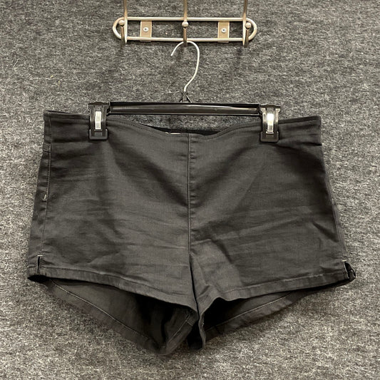 Free People We The Free Women's Black High Rise Stretch Denim Shorts Sz 32