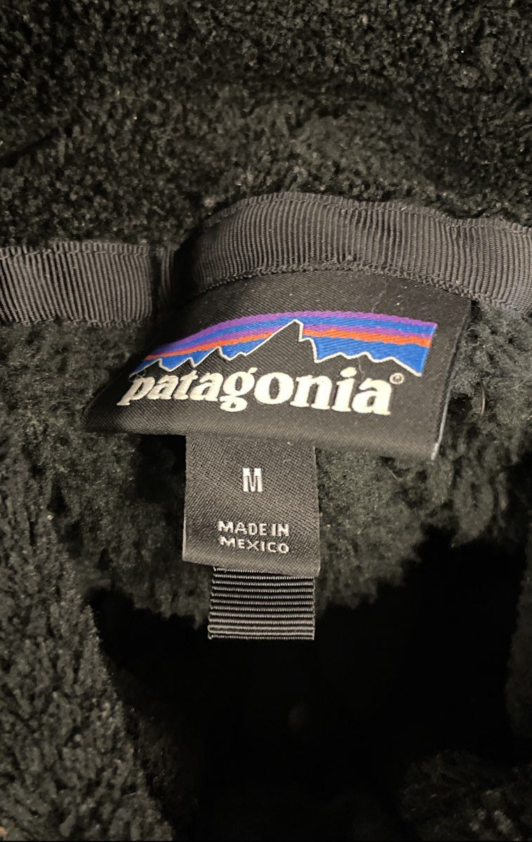 Patagonia Women's Re-Tool Snap-T Pullover Fleece Jacket Black Size M