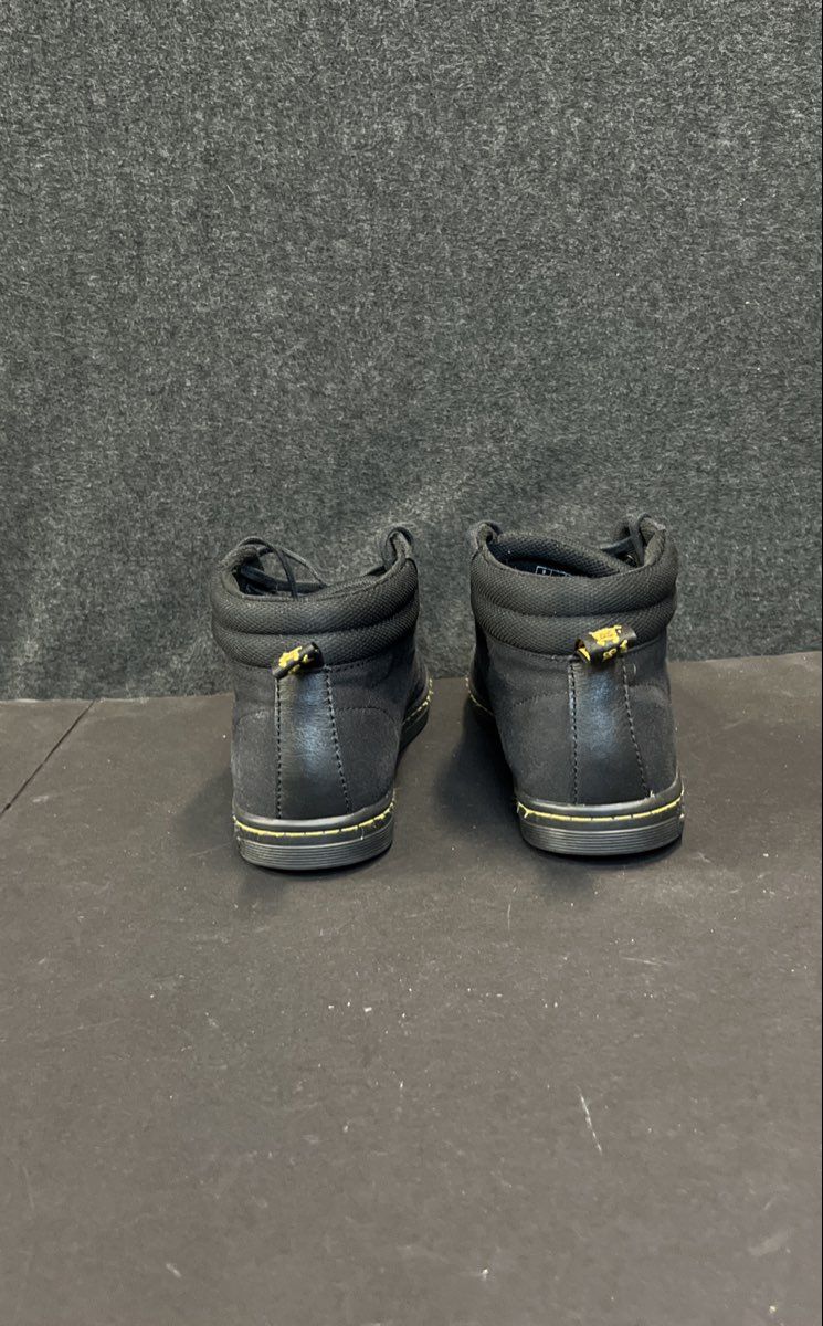 Dr. Martens Belmont Black Canvas Mid Top Sneakers Men's 10 Women's 11
