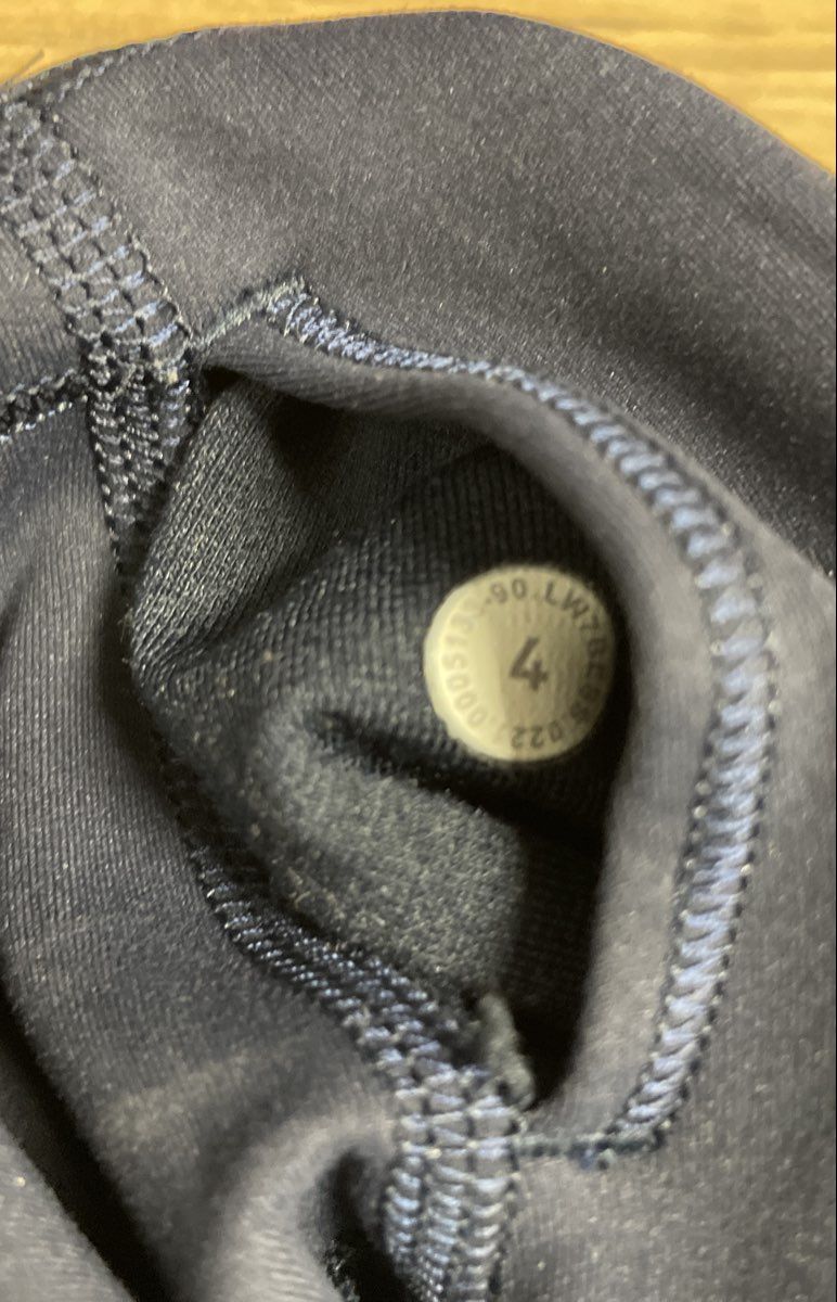 Lululemon Women's Navy Blue High-Rise Athletic Biker Yoga Gym Shorts