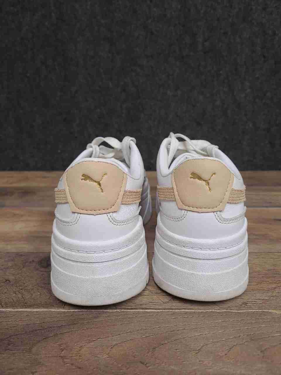 Puma Mayze Stack White Peyote Women's Platform Sneakers Size 7