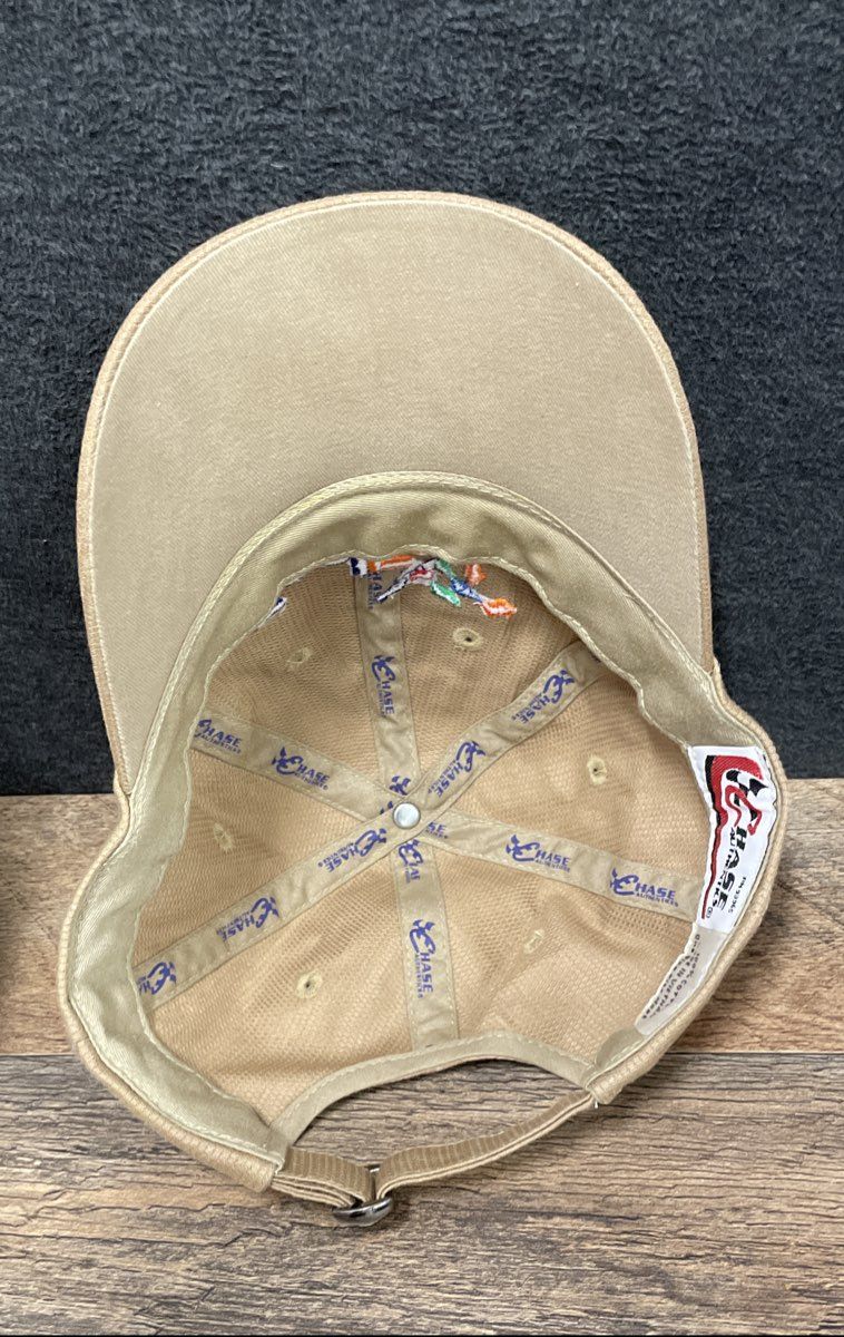 NASCAR Denny Hamlin FedEx Racing Hat #11 Chase Authentics Tan Cotton Cap