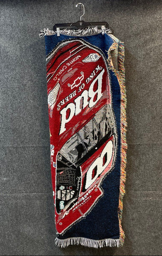 Dale Earnhardt Jr #8 Budweiser NASCAR Tapestry Throw Blanket Northwest