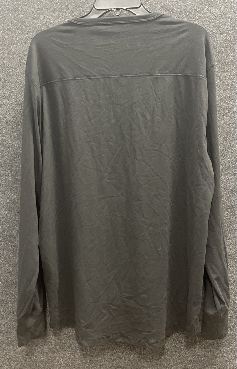 Lucky Brand Men's Black Long Sleeve Crew Neck T-Shirt Cotton Blend Stretch Sz XL