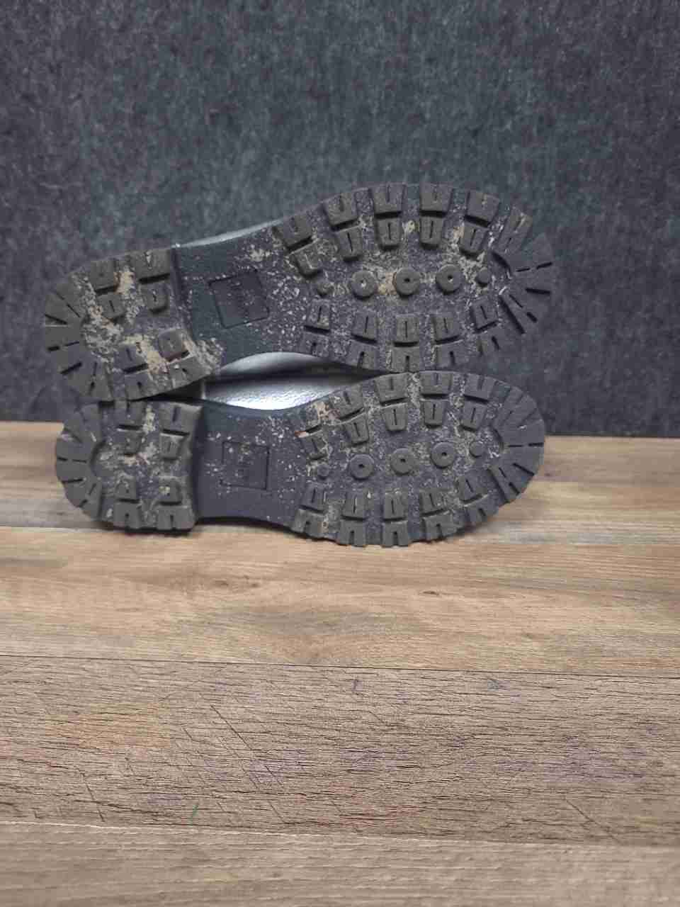 J.Crew Metallic Leather Pieced Nordic Boot Metallic Silver Women's Size 8