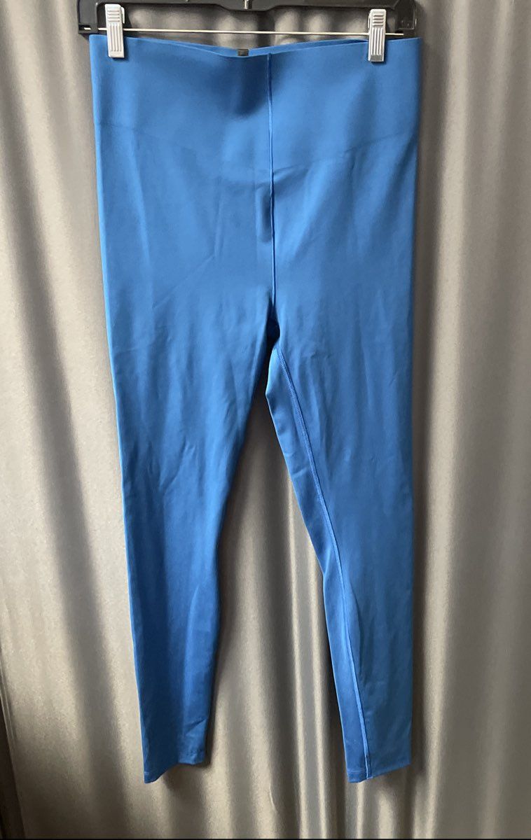 Savage x Fenty Women's Blue Workout Set Strappy Bra XL Leggings L