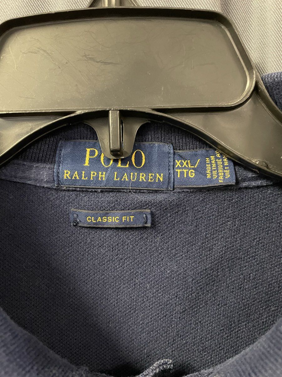 Polo Ralph Lauren Men's Navy Blue Short Sleeve Classic Fit Polo Shirt Sz XXL