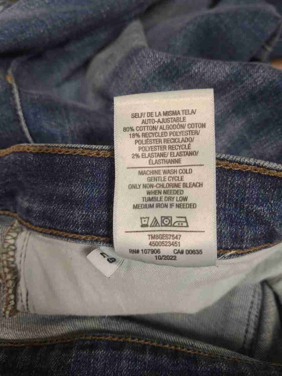 Hudson Women's Blair High-Rise Skinny Jeans Blue Medium Wash Sz 29
