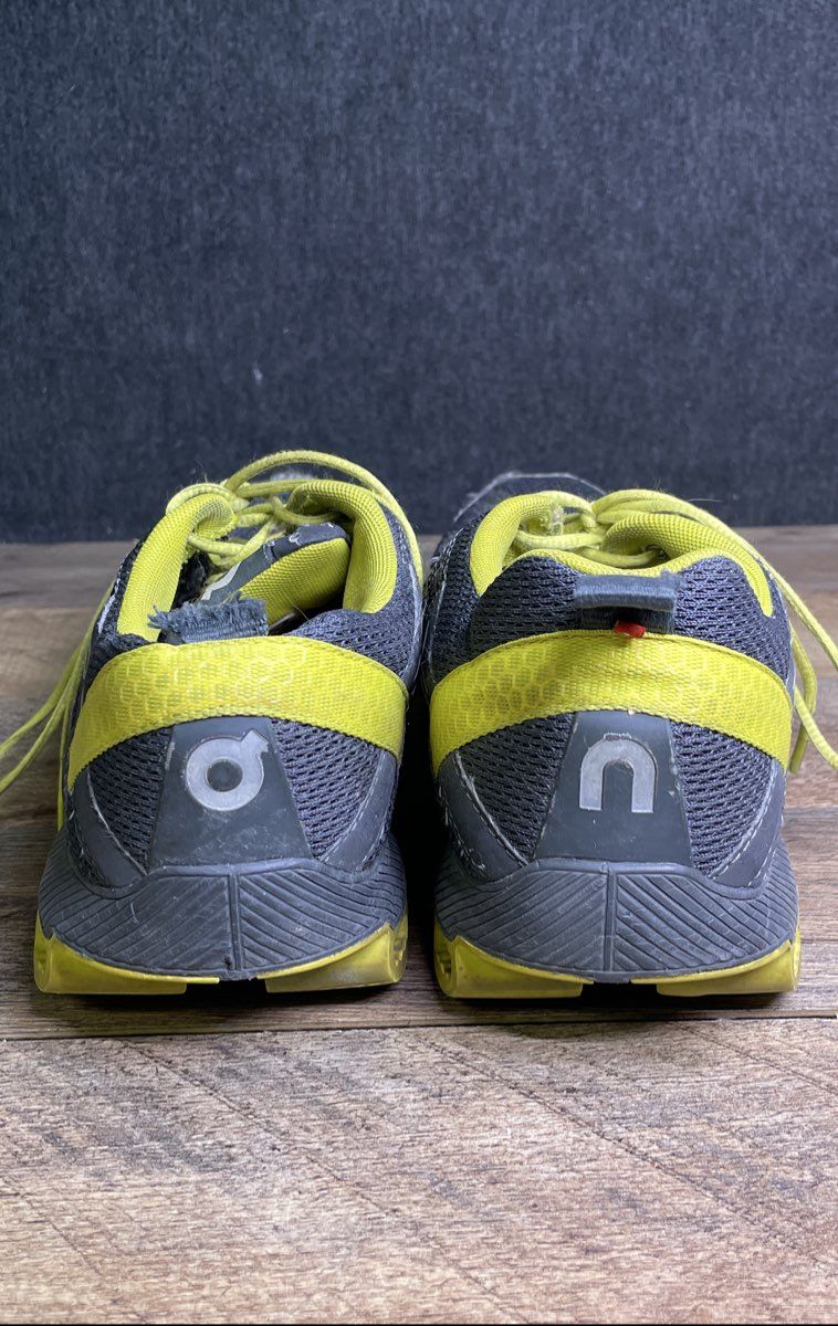 On Running Cloudsurfer Grey Yellow Men's Running Shoes Size 9