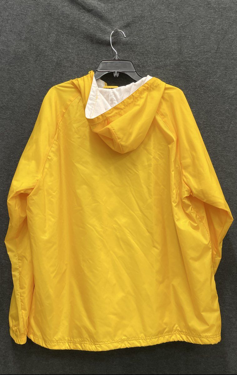 Charles River Apparel Men's Randolph Macon Pullover Anorak Jacket Yellow XL