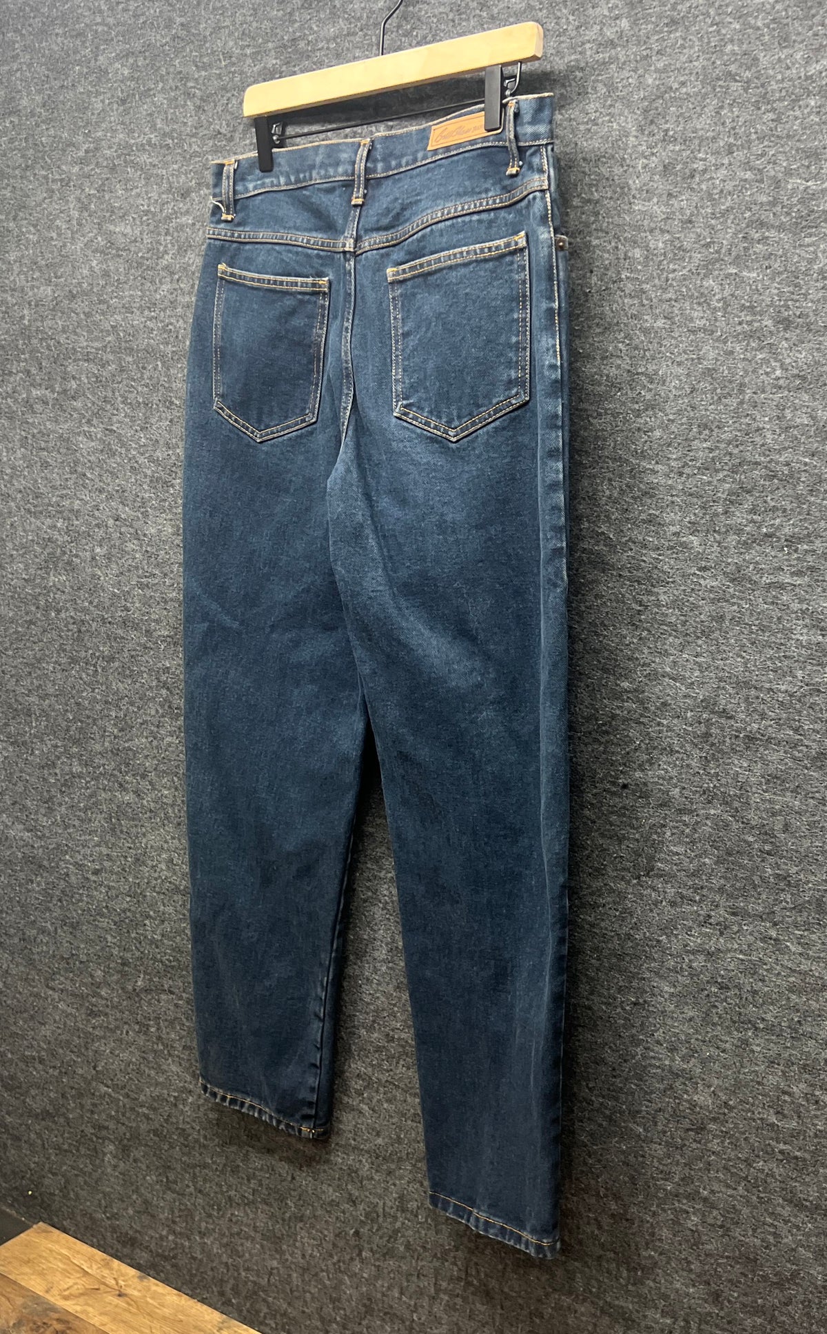 Bill Blass Women's Vintage 90s Dark Wash Easy Fit Petite High Rise Jeans Sz 10P