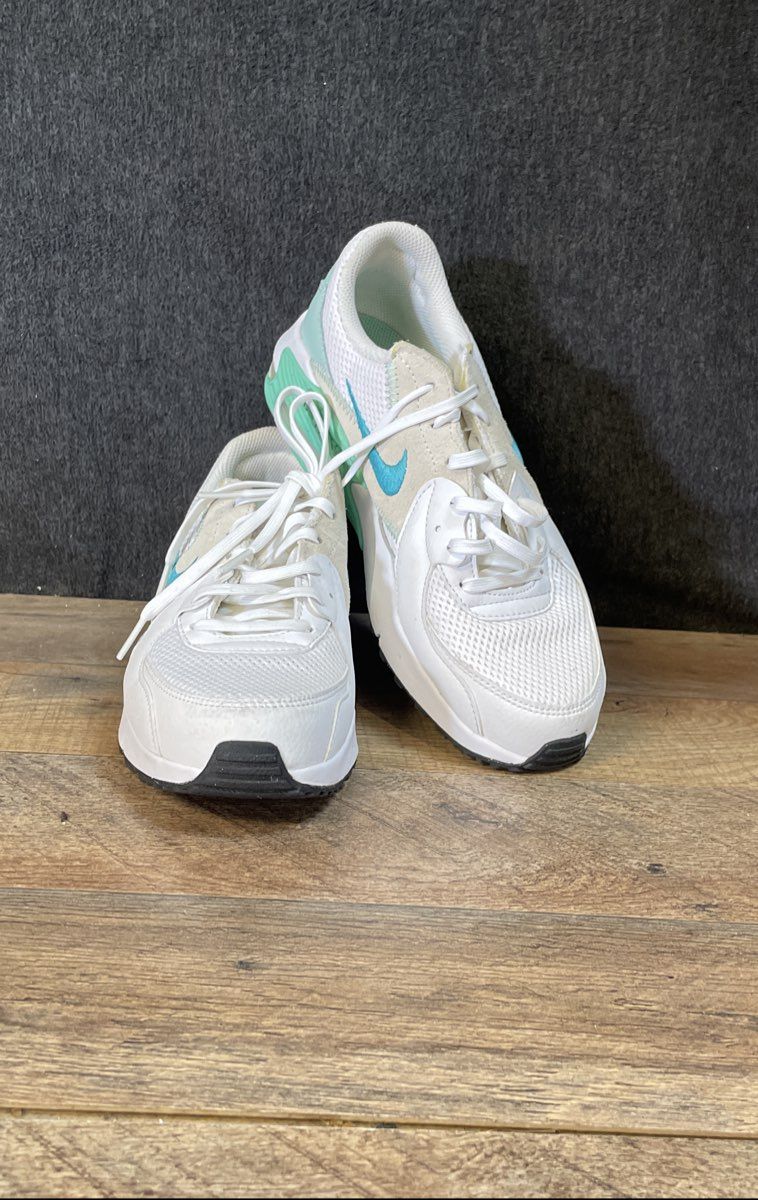 Nike Air Max Excee White Copa Sea Glass Green Women's Sneakers Size 7.5