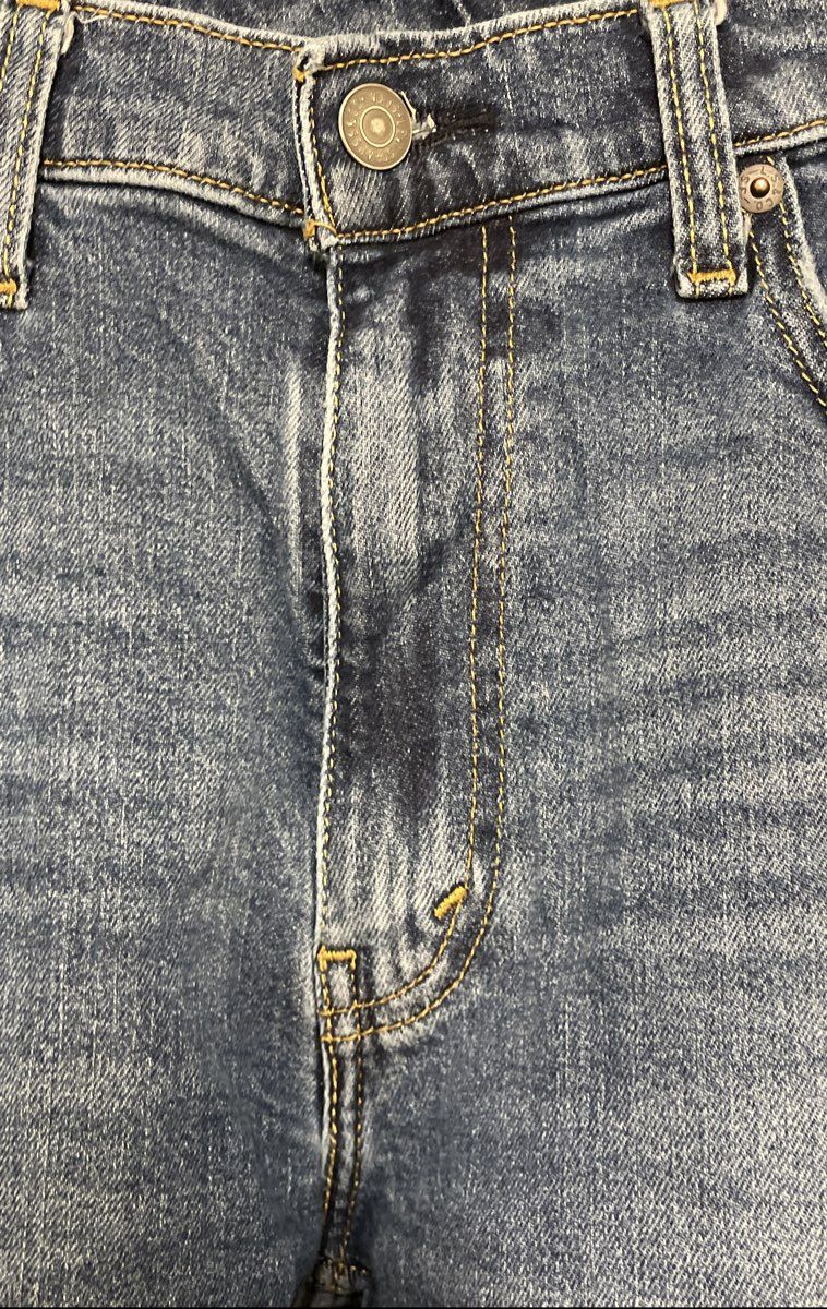 Levi's Men's 513 Slim Straight Jeans Medium Wash Blue Sz 34x30