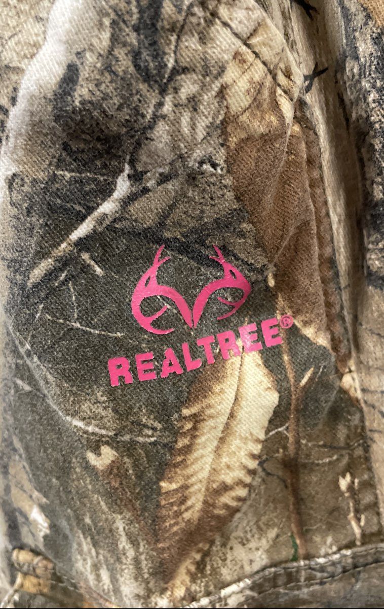 Realtree Women's Edge Camo Cargo Hunting Pants Sz S