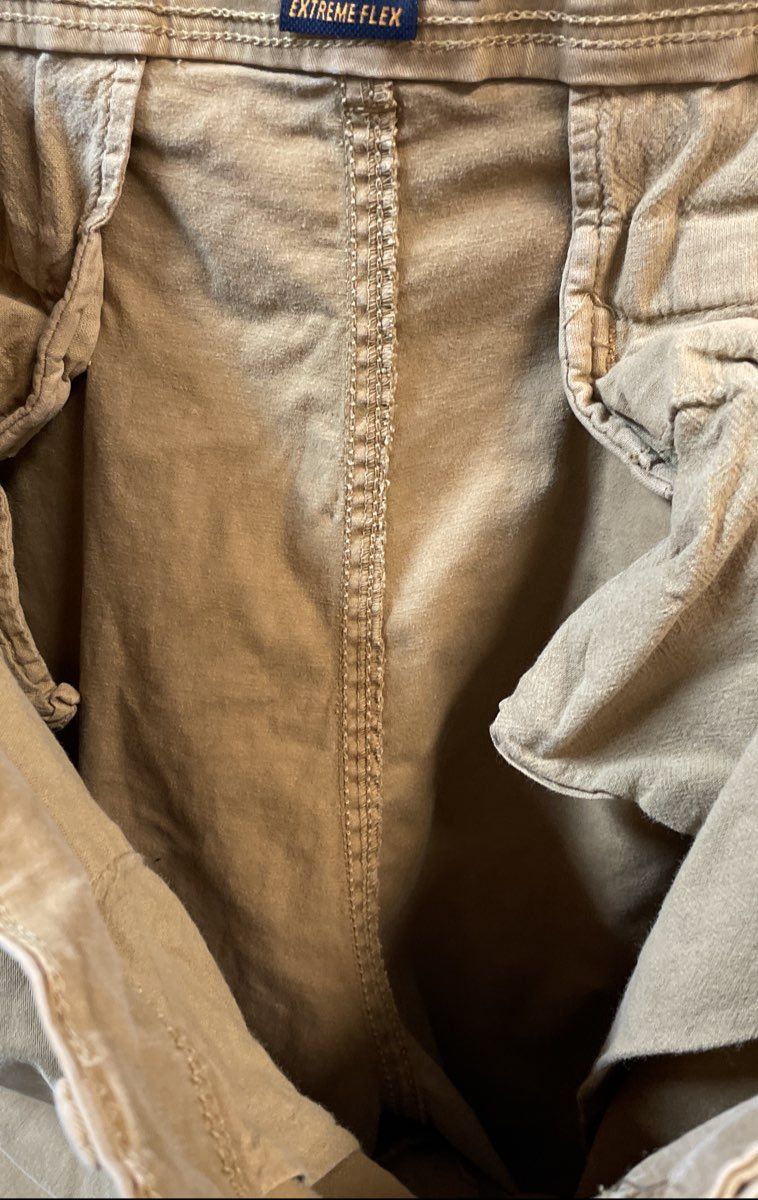 American Eagle Men's Tan Khaki Extreme Flex Chino Pants Sz 38x32