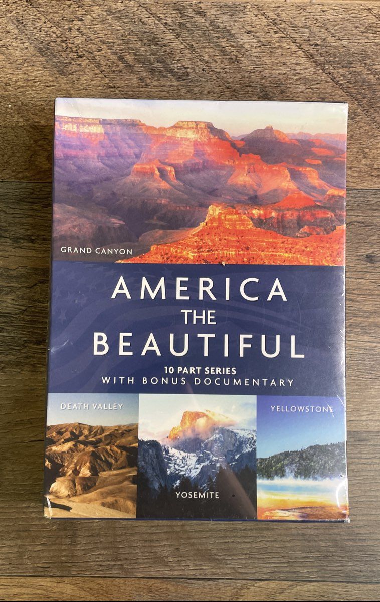 America The Beautiful 10 Part Series Documentary 6 DVD Box Set National Parks