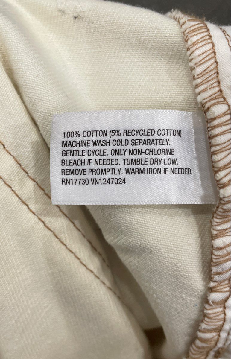 Future Collective Women's White Denim Skirt Reese Blutstein Raw Hem Sz 14