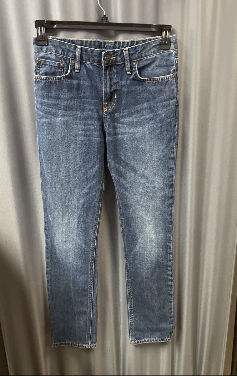 Polo Ralph Lauren Boys Blue Medium Wash Cotton Denim Jeans Size 16