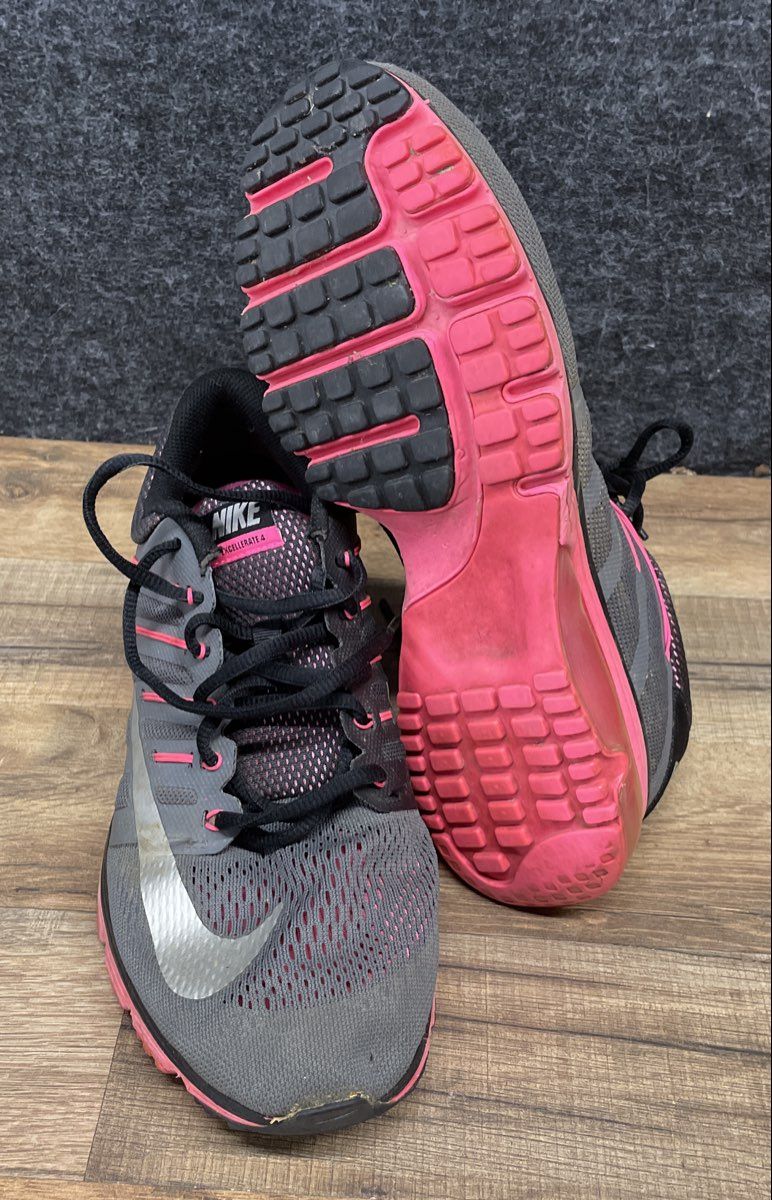 Nike Air Max Excellerate 4 Grey Pink Silver Women's Running Shoes Size 10
