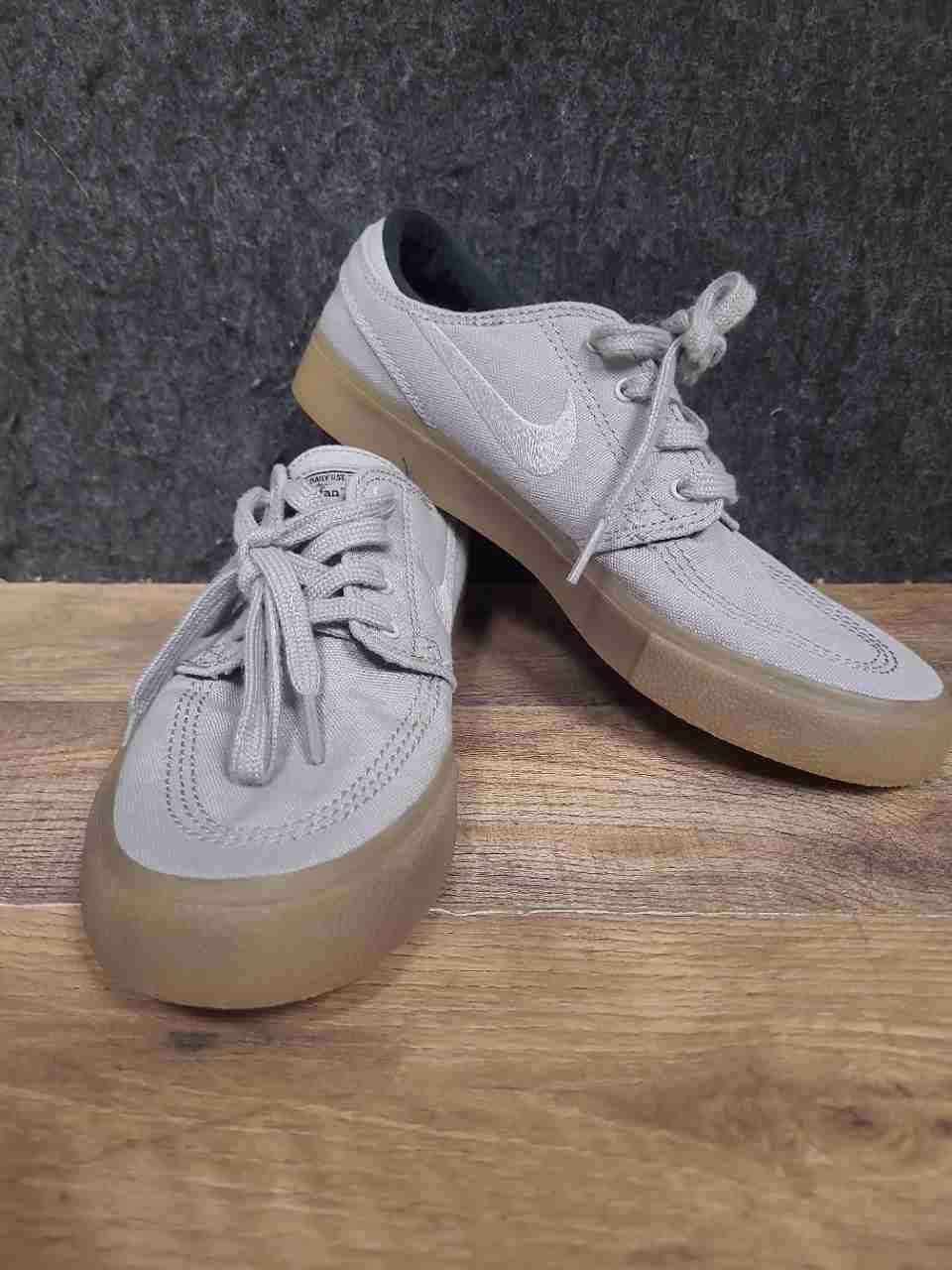 Nike SB Zoom Stefan Janoski Canvas RM Atmosphere Grey Skate Shoes Size 5