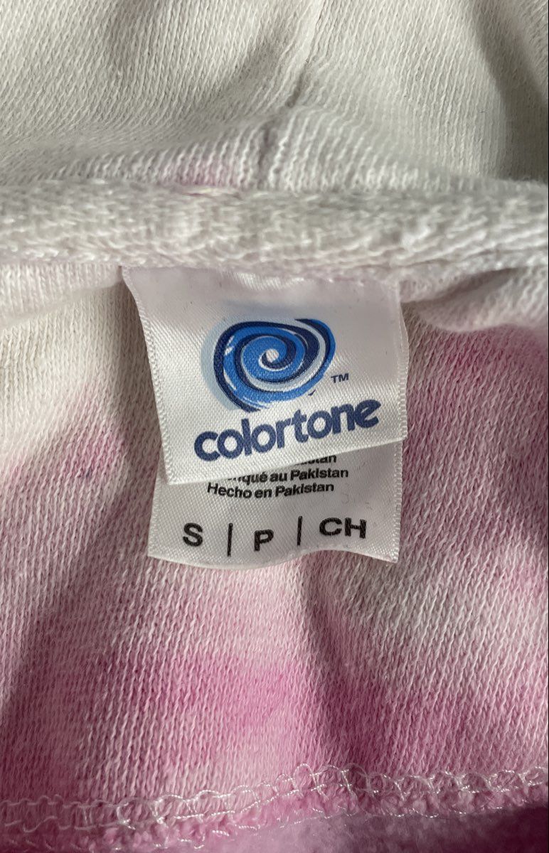 Taylor Swift 1989 Colortone Pastel Tie-Dye Hoodie Sweatshirt Swift 89 Sz S
