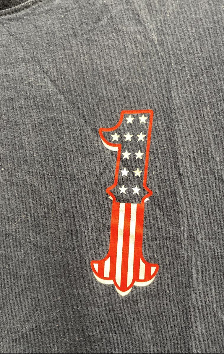Nike Men's USMNT Tim Howard #1 Soccer T-Shirt Navy Stars Stripes Sz L