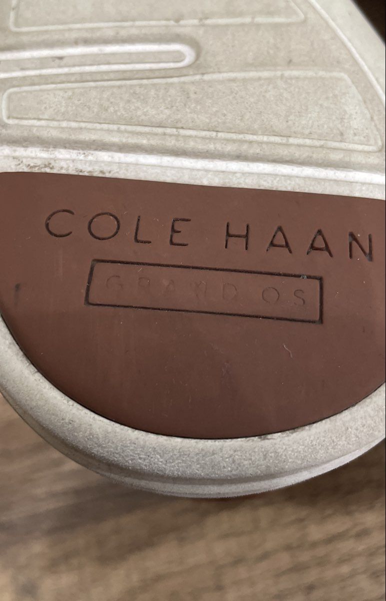 Cole Haan OriginalGrand Brown Leather Plain Toe Oxford Shoes Size 9B